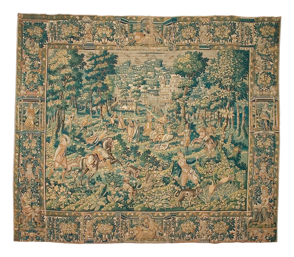 Таписерија са сценом лова