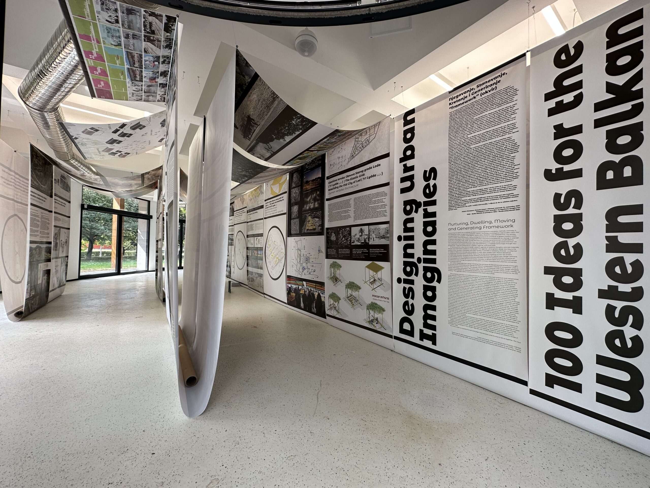 Изложбе Imagine Dignity: Coral Reef. Regenerative Design  у Главној галерији / 100 Ideas for the Western Balkans: Belgrade Underground   у Галерији Анастас Јовановић